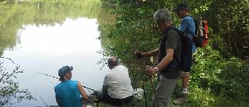 POI Poigny-la-Forêt - Pècheurs à l'étang du roi - Photo