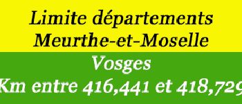 Punto di interesse Thiaville-sur-Meurthe - Limite départements - Photo