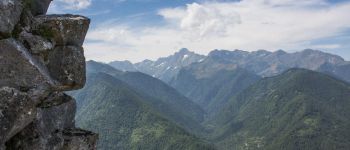 Point d'intérêt Ustou - Vue du Mont valier - Photo