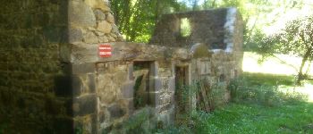 Point d'intérêt La Goutelle - Le moulin de Quarte en ruine. - Photo
