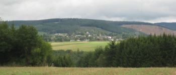 Point d'intérêt La Roche-en-Ardenne - Vue sur le village de Cielle - Photo