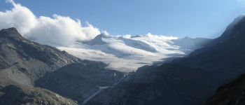 Point d'intérêt Saas-Almagell - Schwarzberg Gletscher - Photo