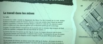 Point of interest Saint-Martin (FR) - Panneaux explicatifs sur les anciennes mines du Jordil - Photo