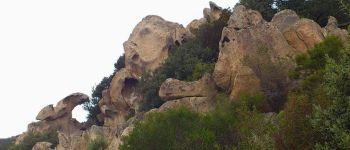 Point d'intérêt Ajaccio - 05 - Des rochers aux formes étranges - Photo