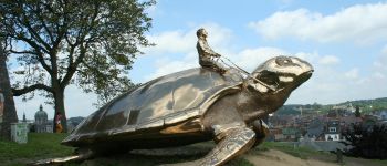 Point d'intérêt Namur - La tortue de Jean Fabre - Photo