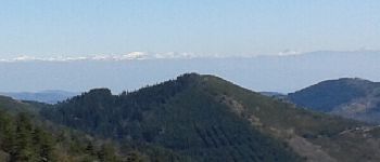 Point d'intérêt Mézilhac - vue sur Mont Blanc - Photo