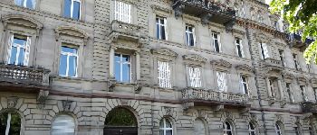 POI Straatsburg - Point 39 - Façades monumentales de résidences officielles pour hauts fonctionnaires impériaux - 1882 - Photo