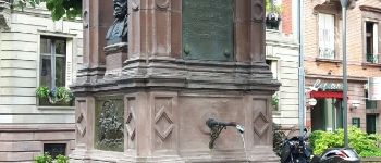 Punto de interés Estrasburgo - Point 66 - Fontaine - Monument des Zurichois - 1884 - Photo