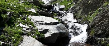 Point d'intérêt Abriès-Ristolas - cascade du torrent de la Roche Blanche - Photo