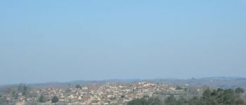 POI Cénac-et-Saint-Julien - vue panoramique sur la Bastide de Domme - Photo