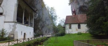 Punto di interesse Rüttenen - Ermitage avec église dans une entrée de gorge - Photo