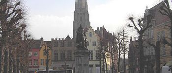 Point of interest Bruges - Simon Stevinplein - Photo
