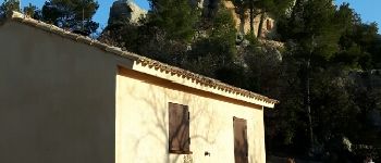 Punto de interés Saint-Antonin-sur-Bayon - le refuge Cézanne - Photo