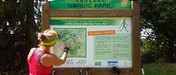 Point of interest Sainte-Ode - Ardenne Nordic Park, Plan des itinéraires - Photo