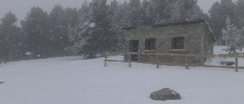 POI Font-Romeu-Odeillo-Via - Refuge sous tempête de neige  - Photo