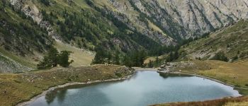 Punto di interesse Abriès-Ristolas - Vue de plus haut sur le lac - Photo