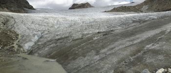 Point d'intérêt Tignes - le front du glacier - Photo
