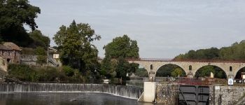 Point d'intérêt Montflours - Pont de Rochefort et l'écluse de la Fourmondière inférieure - Photo