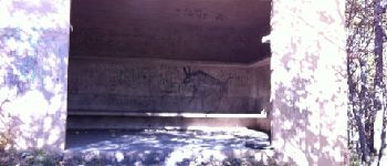 Point d'intérêt Les Déserts - peinture rupestre - Photo