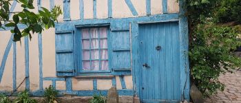 Point d'intérêt Gerberoy - La maison bleue - Photo