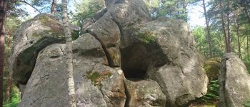 Point d'intérêt Fontainebleau - 14 - (E) Rocher de la Tirelire - Photo