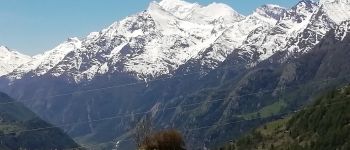 Point d'intérêt Törbel - De Toerbel vue sur la vallée menant à Zermatt - Photo