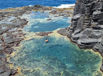 Tour Wandern  - tarrafat plage sable noir et piscine naturelle  - Photo