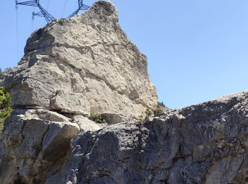 Tocht Stappen Mimet - Tête du Grand Puech..Grotte Facteur Pilon du Roi - Photo