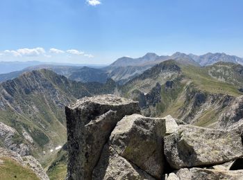 Trail Walking Orlu - Vers le roc Blanc en partant du Fanguil puis les étangs de Baxouillade - Photo