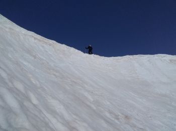 Percorso Sci alpinismo Saint-Michel-de-Maurienne - sous le petit perron des encombres - Photo