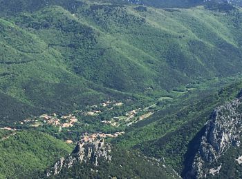 Randonnée Marche Salvezines - Le Caunil. Maison forestière par Puylaurens  - Photo