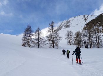 Percorso Sci alpinismo La Condamine-Châtelard - Ste Anne  - Photo