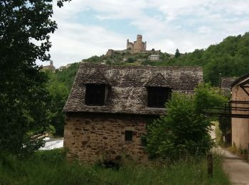 Randonnée Marche Najac - boucle najac - Photo