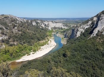 Tour Wandern Cabrières - mandre gorges du gardon mandre - Photo