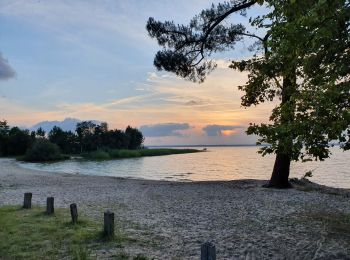 Tocht Hybride fiets Sanguinet - Sanguinet-Le lac à la tombée de la nuit - Photo