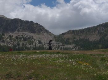 Tocht Stappen Isola - promenade au col du Mercier - Photo