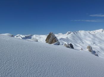 Percorso Sci alpinismo Jausiers - Mourre Haut à Ski  - Photo