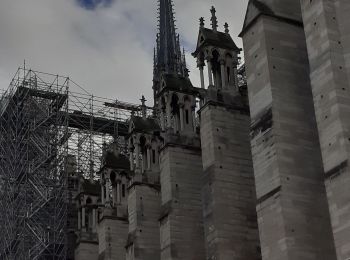 Randonnée Marche Paris - porte de  Versailles Notre Dame - Photo