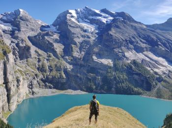 Excursión Senderismo Kandersteg - 2022-09-12 Marche Suisse Lac Oeschinen - Photo