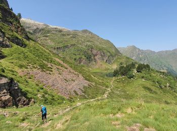 Tour Wandern Castillon-de-Larboust - lacs vert et bleu en boucle - Photo