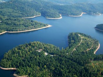 Tocht Paardrijden Saint-Maurice-aux-Forges - Projet Equestre Comcom lac Pierre Percée - Photo