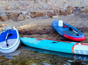 Excursión Piragüismo Hyères - Sortie paddle plage de l'Almanarre - Photo