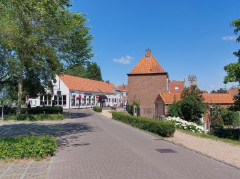 Randonnée Marche Sluis - Autour de Sluis à trotinette - Photo