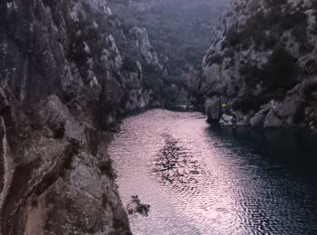 Tour Wandern Quinson - verdon basse gorge via ravin ste marguerite et chapelle ste marguerite  - Photo