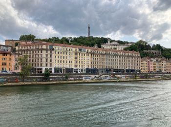 Tour Wandern La Mulatière - Lyon Saône Pentes de la Croix-rousse - Photo