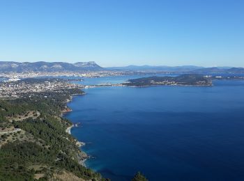 Trail Walking La Seyne-sur-Mer - SityTrail - ND de Mai en boucle depuis route de la corniche varoise - Photo