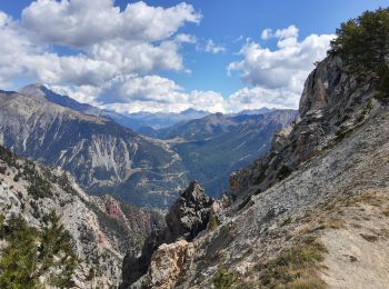 Tour Wandern Briançon - Serre des Aigles - presque petite Peyrolle - Photo