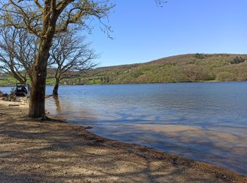 Percorso Bicicletta elettrica Chaumard - 17-04-22 tour du lac de Pannecière - Photo