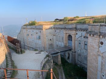 Tocht Stappen Aspremont - Aspremont tour du Mont Chauve, montée au fort. - Photo