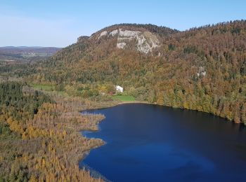 Randonnée Marche Bonlieu - lac de bonlieu et belvédère - Photo